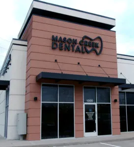 exterior of Mason Creek Dental office in Katy TX