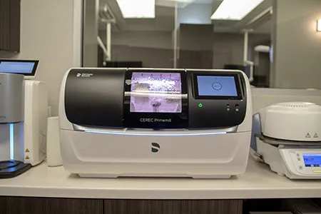 Cerec milling unit